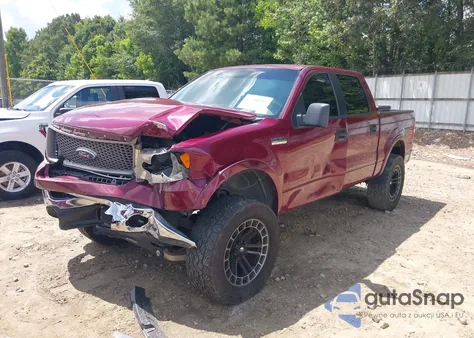 2006 Ford F150 Supercrew из США, поврежденный, VIN 1FTPW14V56KC58391